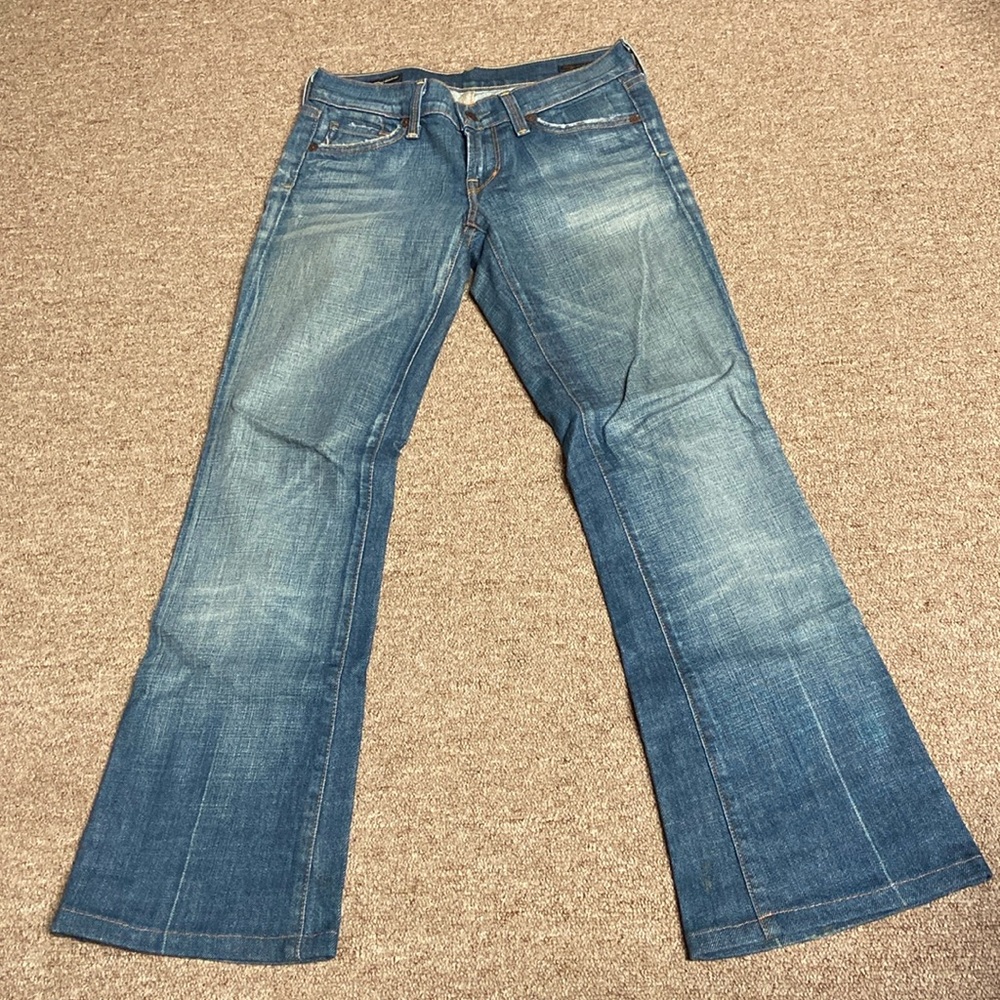 Citizens of Humanity Kelly #001 low waist bootcut stretch jeans size 25